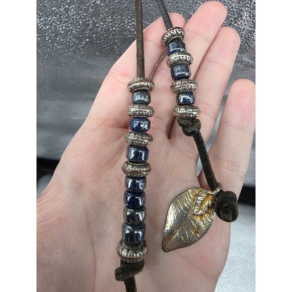 Harley-Davidson Vanguard Leather Vest Size 42 Black Mens Western Style With Eagl - Picture 8 of 9